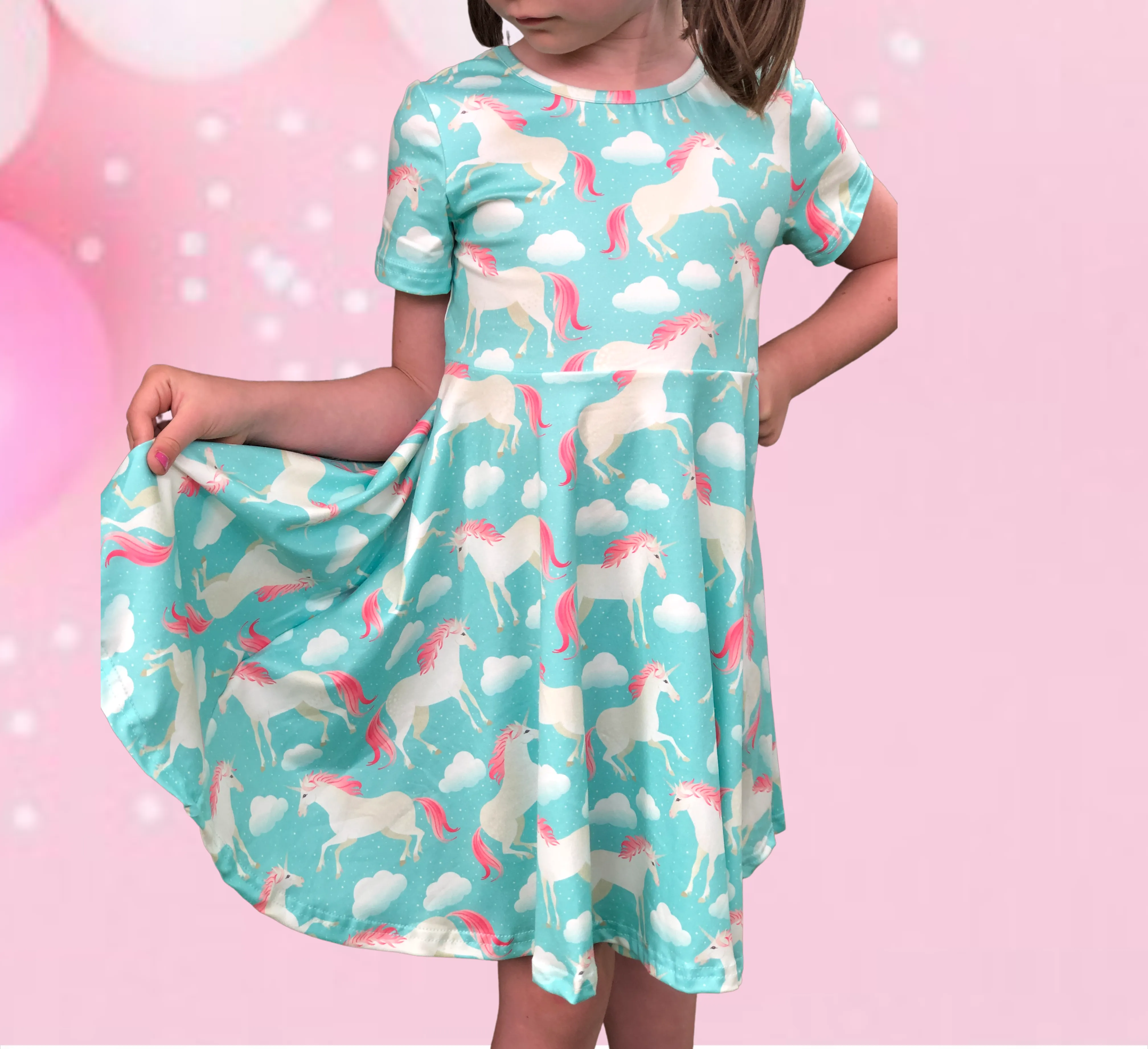 Unicorn twirl dress
