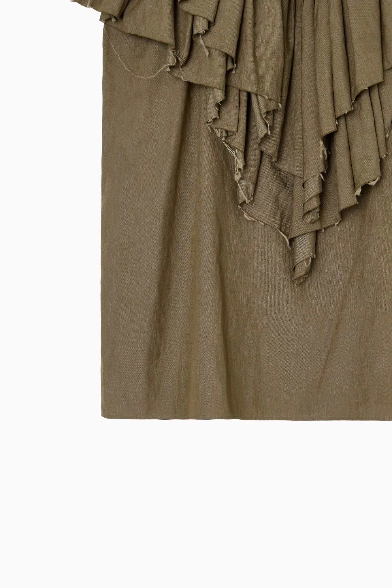 volume ruffle tops