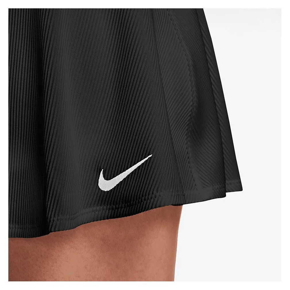 Women's Advantage Veneer Tennis Skort Black and White