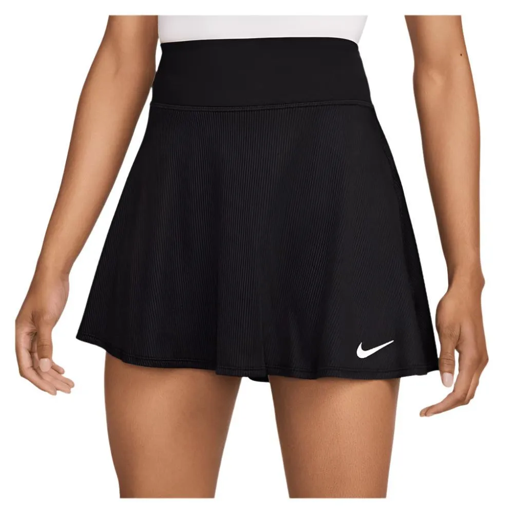 Women's Advantage Veneer Tennis Skort Black and White